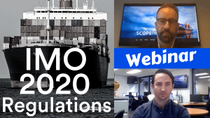 Podcast discussing IMO2020 regulations for the shipping industry