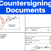 Trade documents with digital signatures