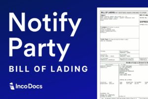Notify Party on Bill Of Lading