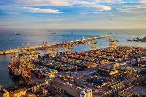 Shipping Port in Oakland