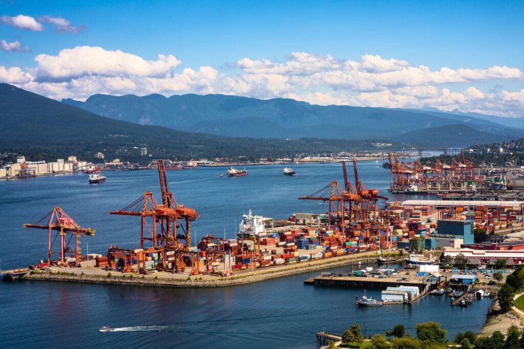 Shipping Port Vancouver