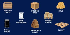 types of export packaging