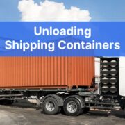 unloading shipping containers