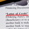 Letter of Credit